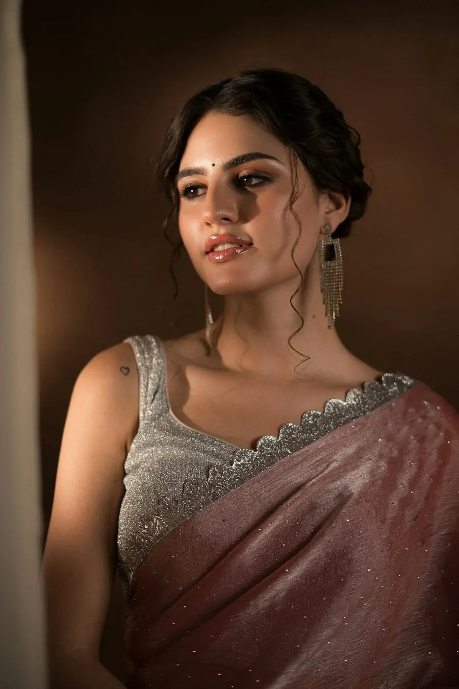 Modern Banarasi Silk Saree - Festive to Brunch Ready