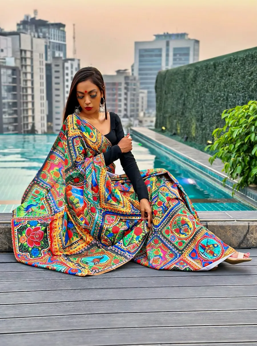 Elegant Tissue Saree - Soft, Flattering & Easy