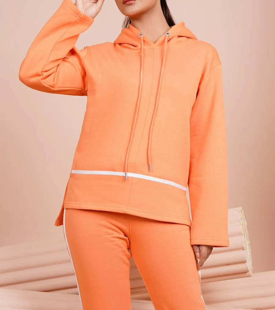 Modern Orange Co-ord Set - Insta-Ready Look