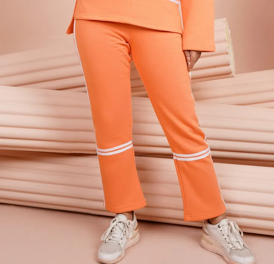 Modern Orange Co-ord Set - Insta-Ready Look