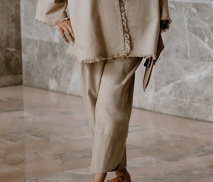 Elegant Beige Co-ord Set - Made to Turn Heads