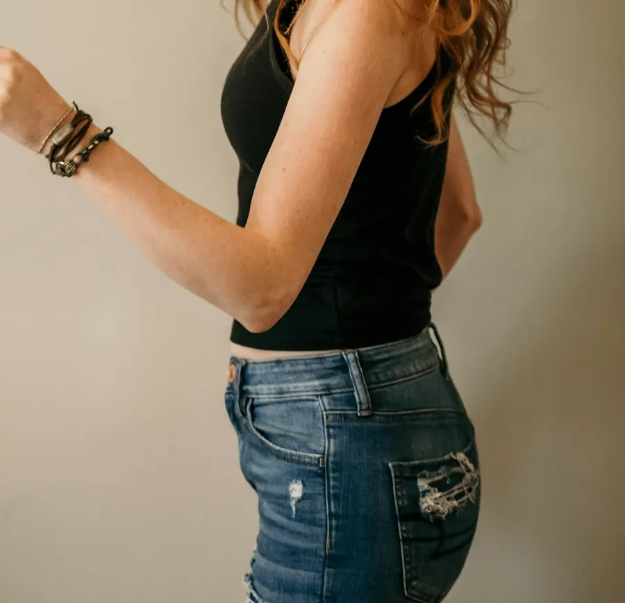 Trendy Black Denim Tank Top - Made to Turn Heads