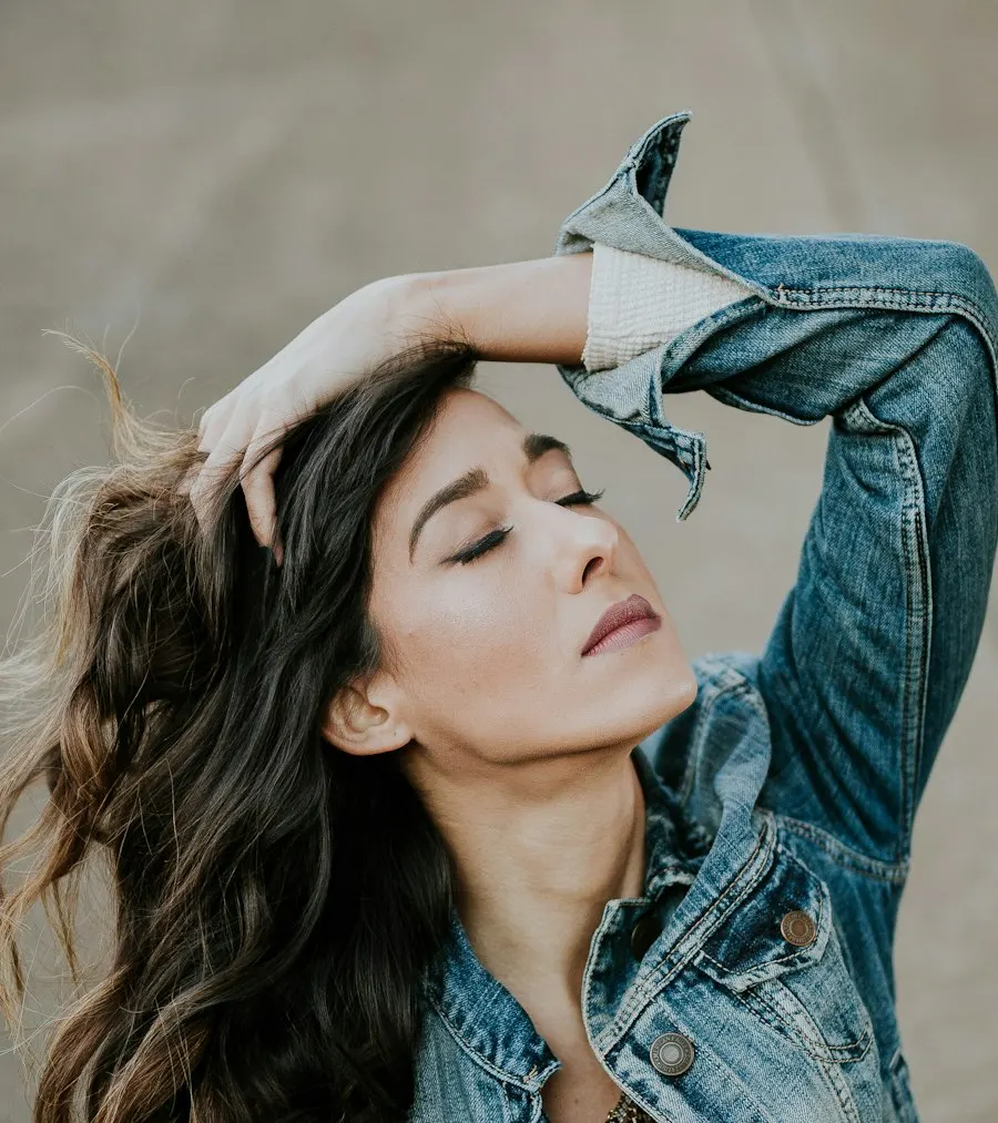 Luxe Blue Denim Jacket - Soft, Flattering & Easy