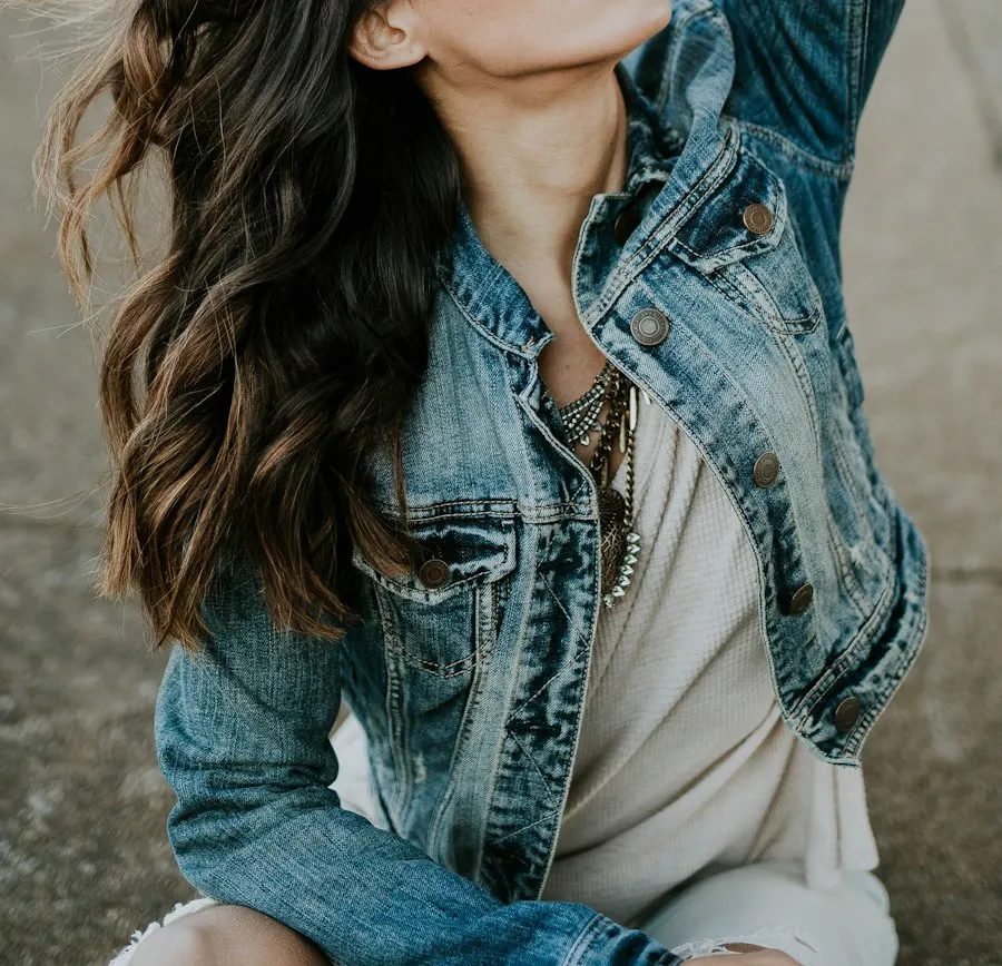 Luxe Blue Denim Jacket - Soft, Flattering & Easy