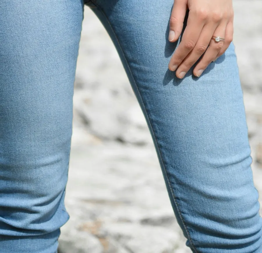 Classic White Rigid Denim Jeans - Your New Favourite