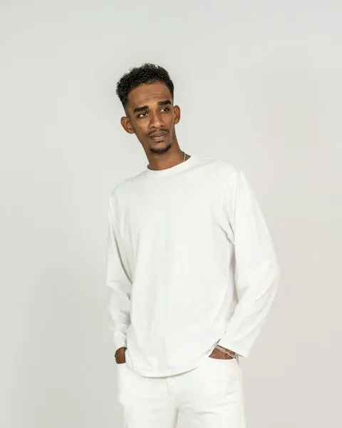 Classic White Cotton Shirt - Clean Modern Fit