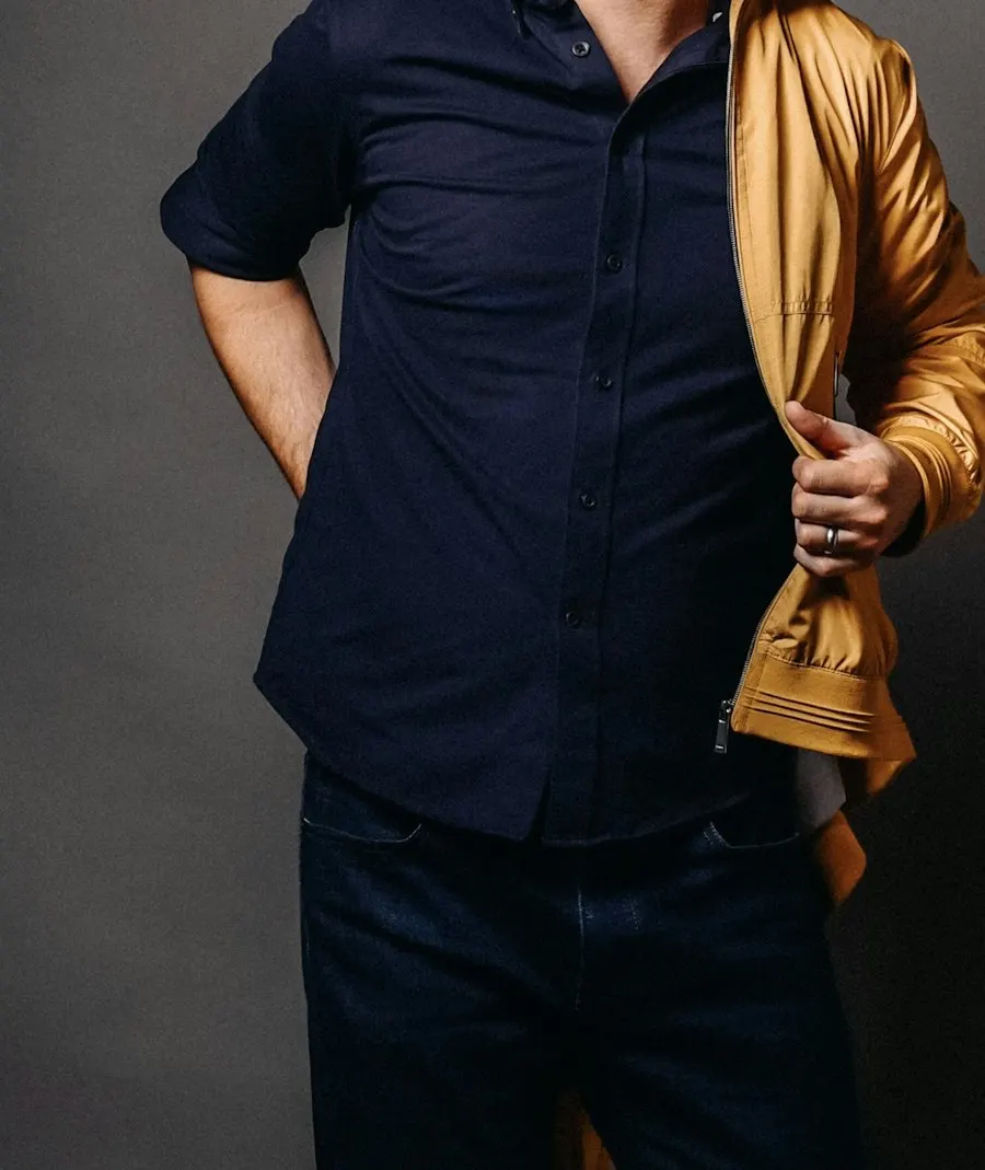 Premium Yellow Poplin Shirt - Premium Feel, Easy Care