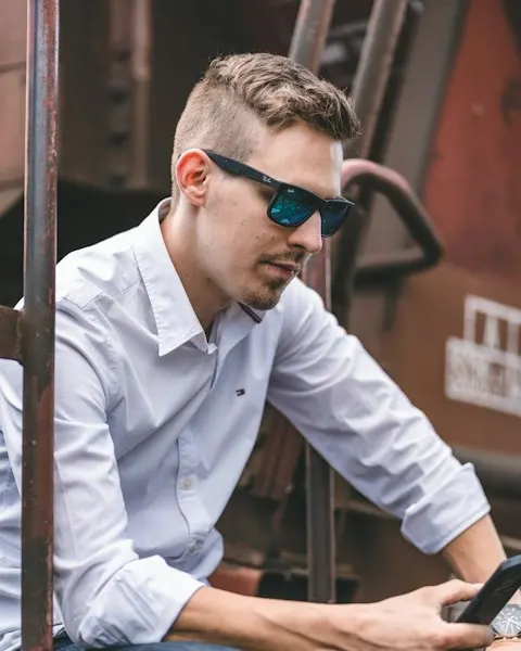 Rugged White Oxford Cotton Shirt - Built for Comfort