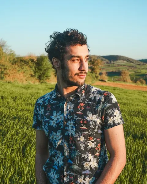 Floral White Cotton Shirt - Sharp, Easy Everyday Style