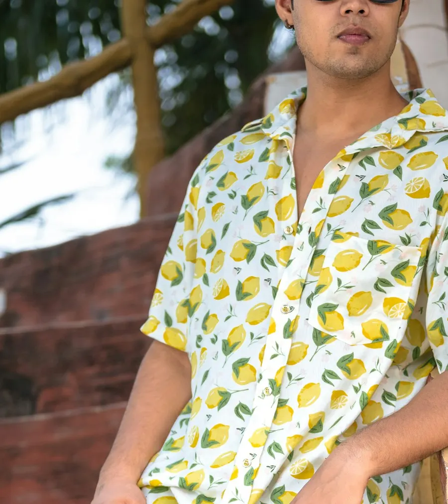 Classic Yellow Cotton Shirt - Built for Comfort