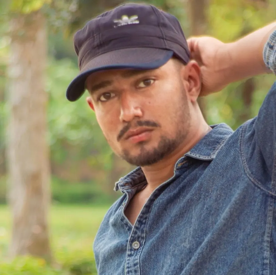 Premium Black Denim Shirt - Clean Modern Fit
