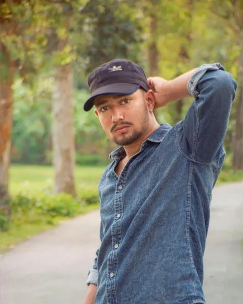 Premium Black Denim Shirt - Clean Modern Fit