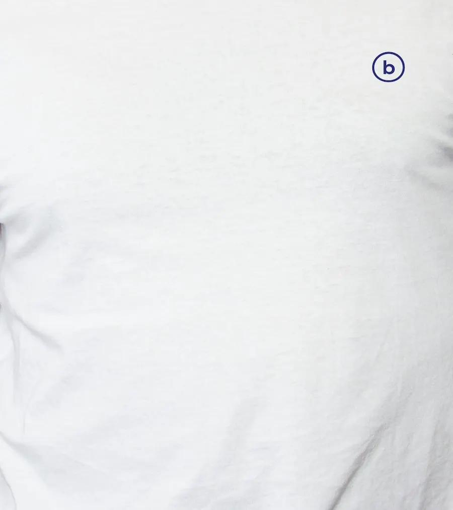 Classic White Denim T-Shirt - Weekend to Workday