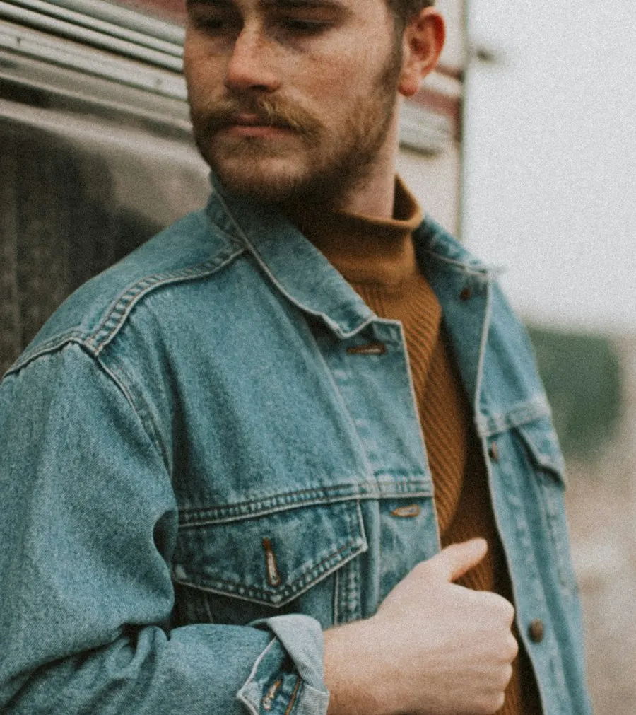 Classic Blue Denim Jacket - Clean Modern Fit
