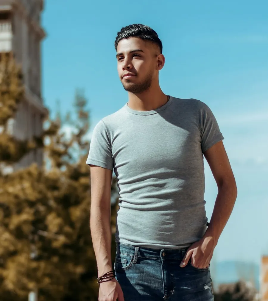 Premium White Denim Jeans - Clean Modern Fit