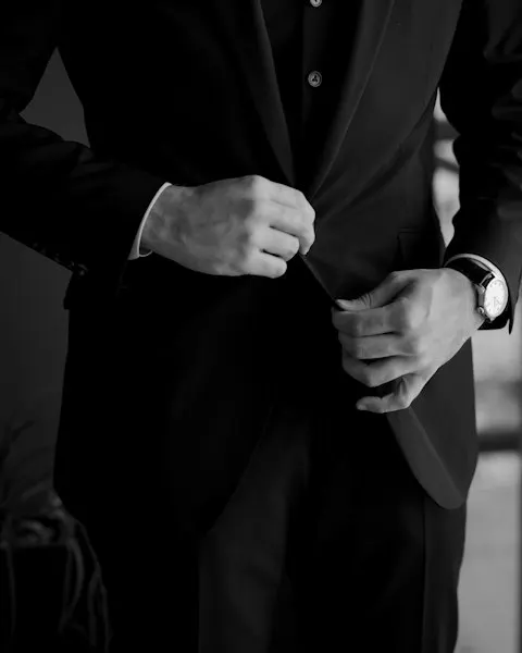 Classic Terry Rayon Suit - Sharp, Easy Everyday Style