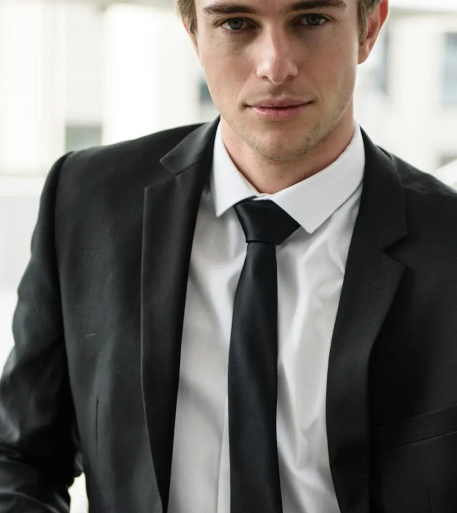 Urban Black Wool Blend Suit - Weekend to Workday
