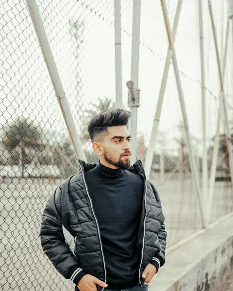 Modern Black Corduroy Jacket - Built for Comfort