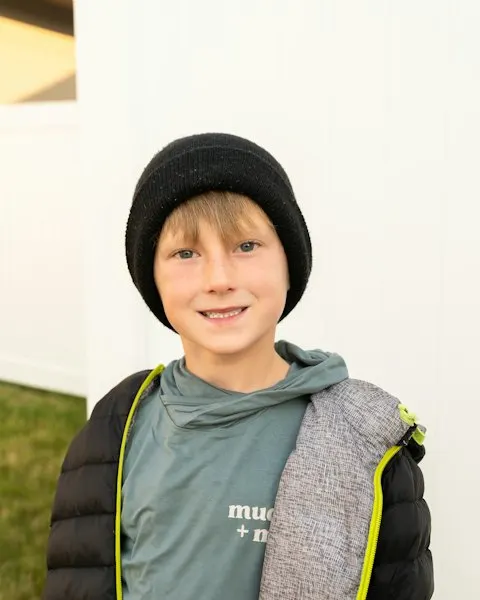 Adorable Black Nylon Jacket - Photo-Perfect Moments