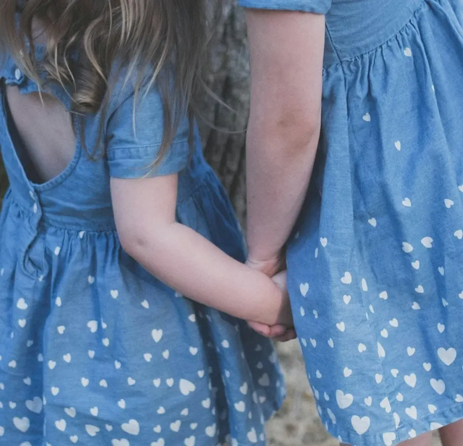 Little Star Green Cotton Dress - Easy Wear for Busy Kids