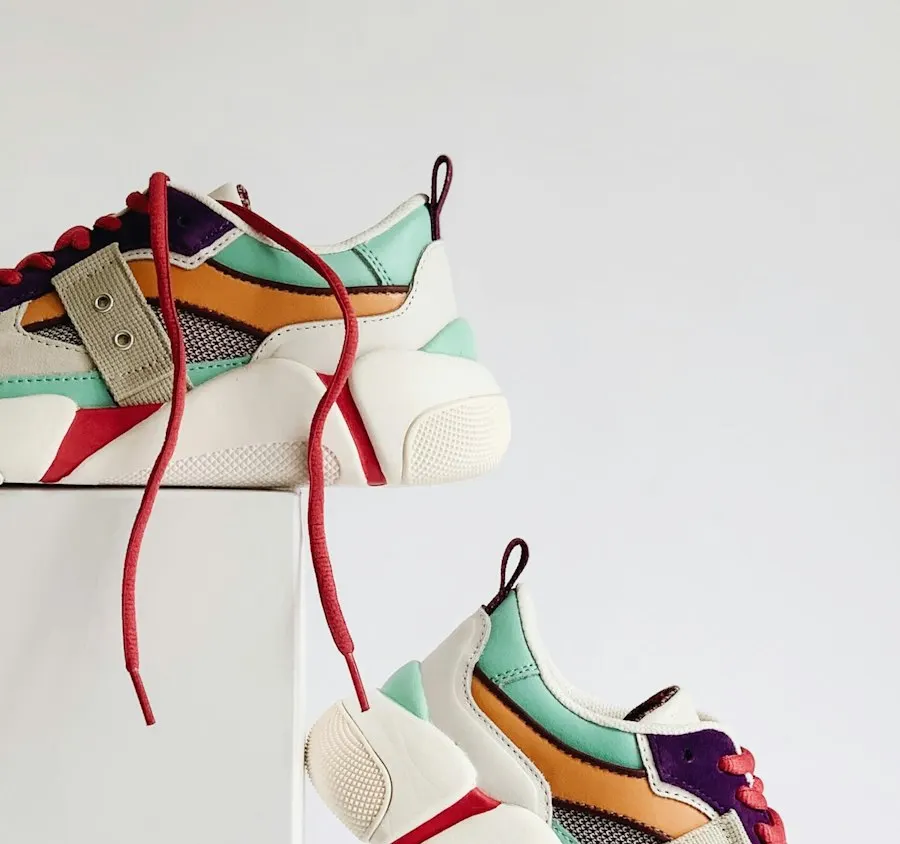 Minimal Orange Shoes - Everyday Statement Piece