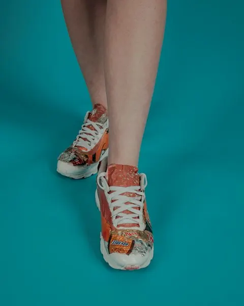 Signature Orange Canvas Sneakers - Made for Daily Use