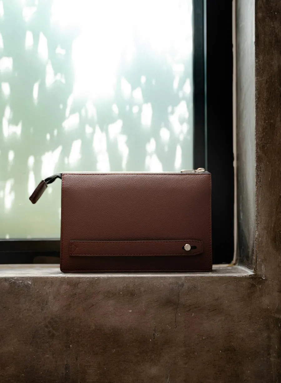 Modern Brown Clutch - Your New Favourite
