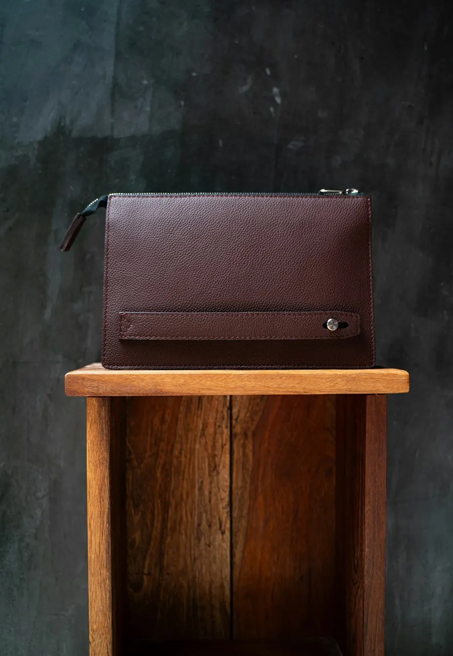 Modern Brown Clutch - Your New Favourite