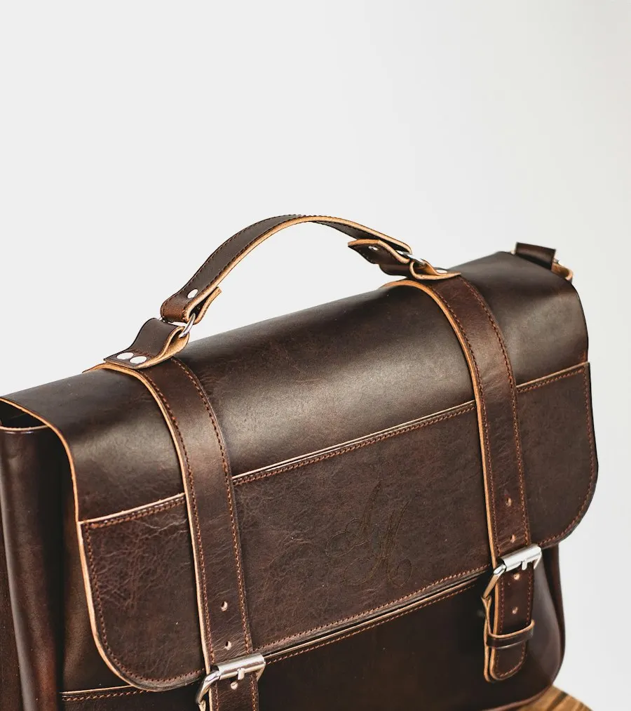 Signature Black Leather Bag - Soft, Flattering & Easy