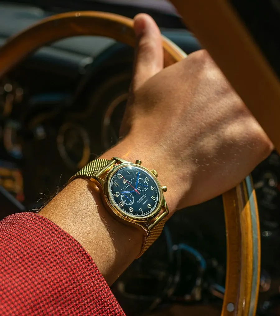 Vintage Silver Gold Watch - Made for Daily Use