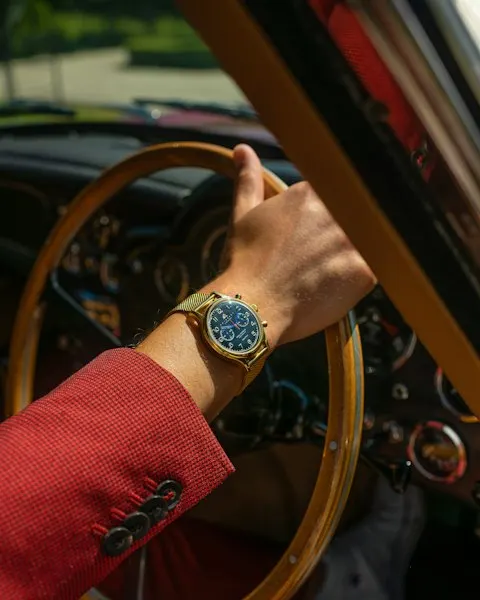 Vintage Silver Gold Watch - Made for Daily Use