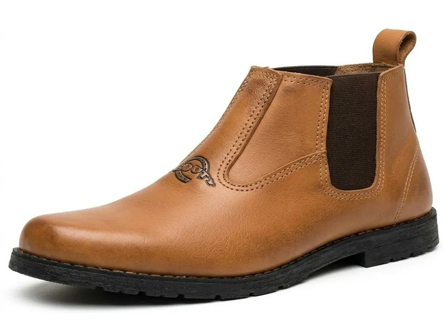 Modern White Leather Boots - Premium Feel, Easy Care