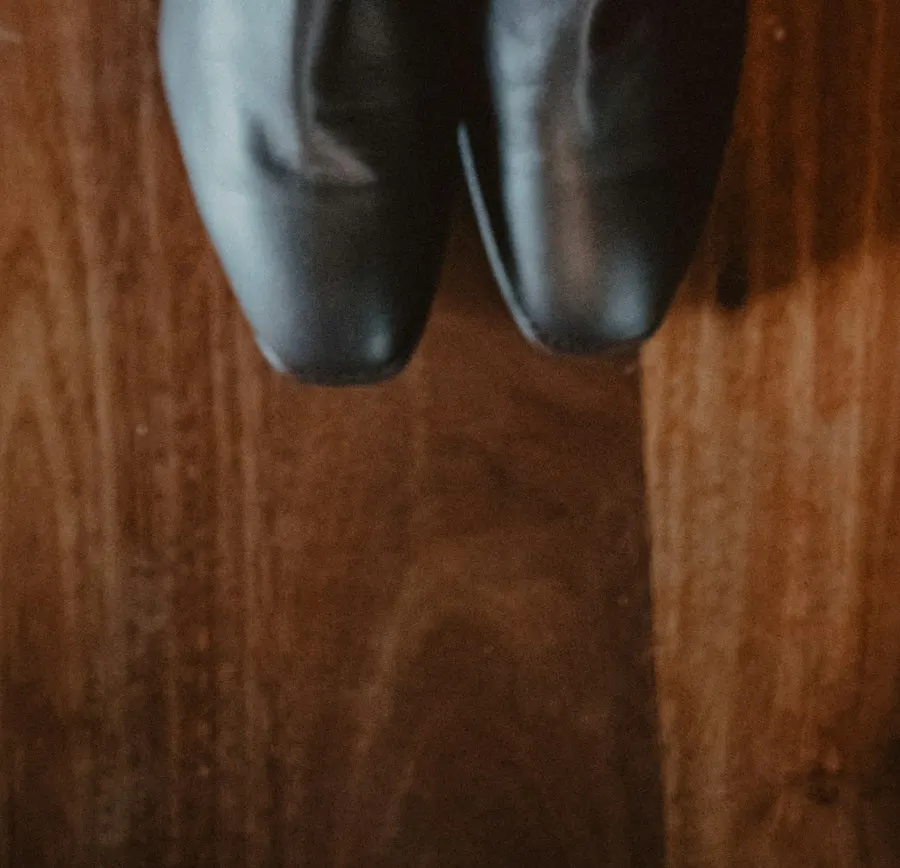 Premium Black Leather Boots - Clean Modern Fit