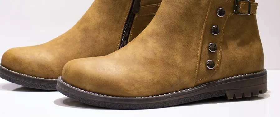 Signature Brown Leather Boots - Sharp, Easy Everyday Style