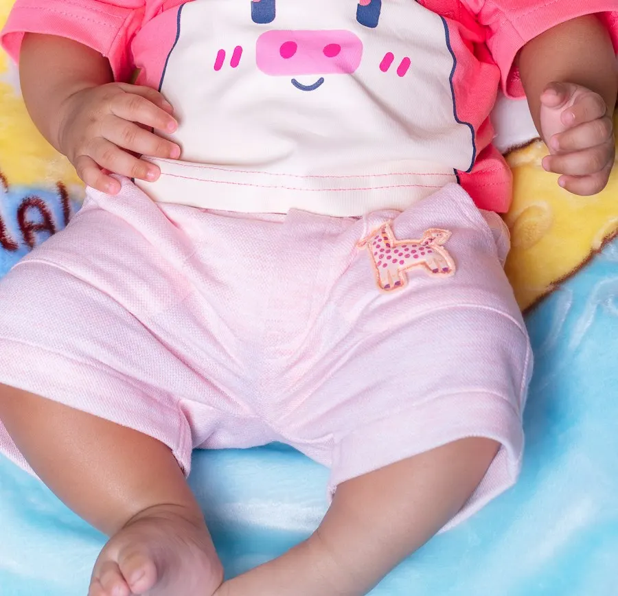 Cheerful Pink Baby Romper - Cute & Comfy