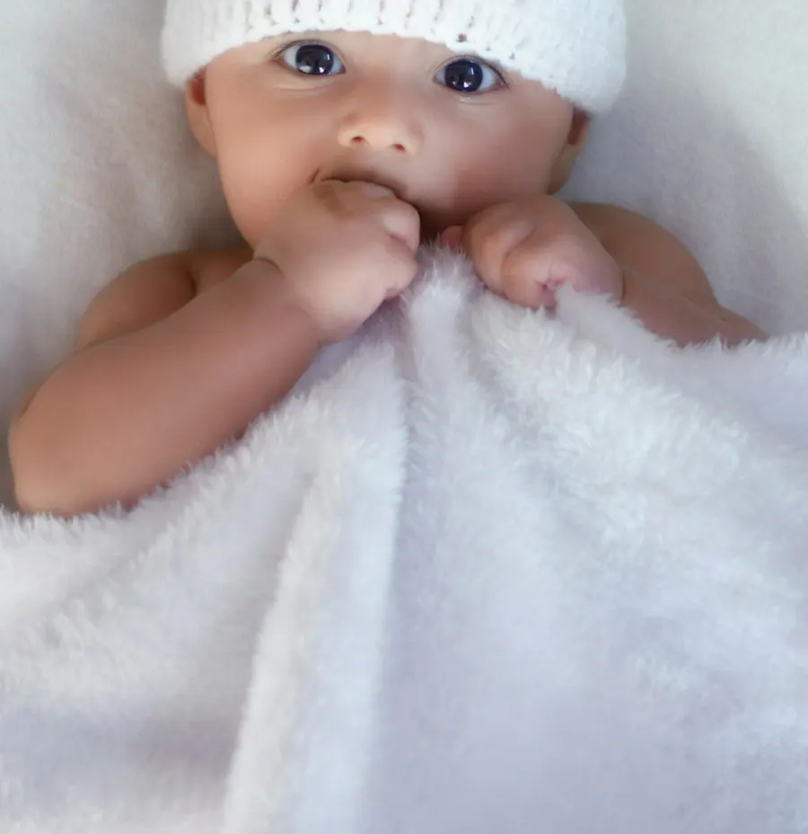 Comfy White Knit Cap - Cute & Comfy