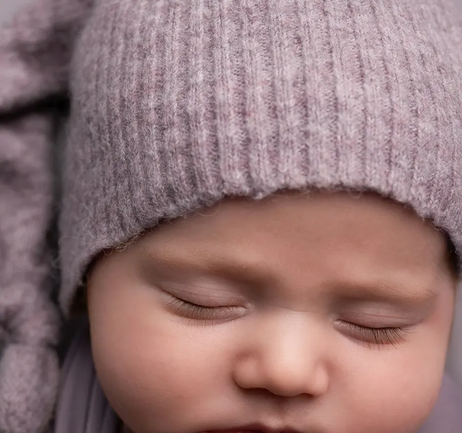 Cute Grey Knit Cap - Photo-Perfect Moments