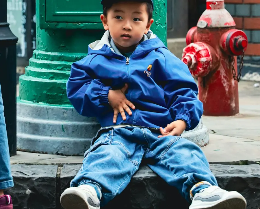 Playful Green Polyester Jacket - Play-All-Day Comfort