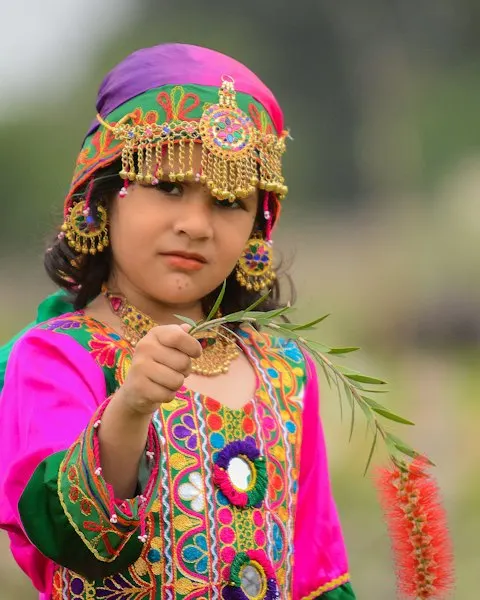 Kids Mirror-Work Chaniya Choli - Dandiya Star Look