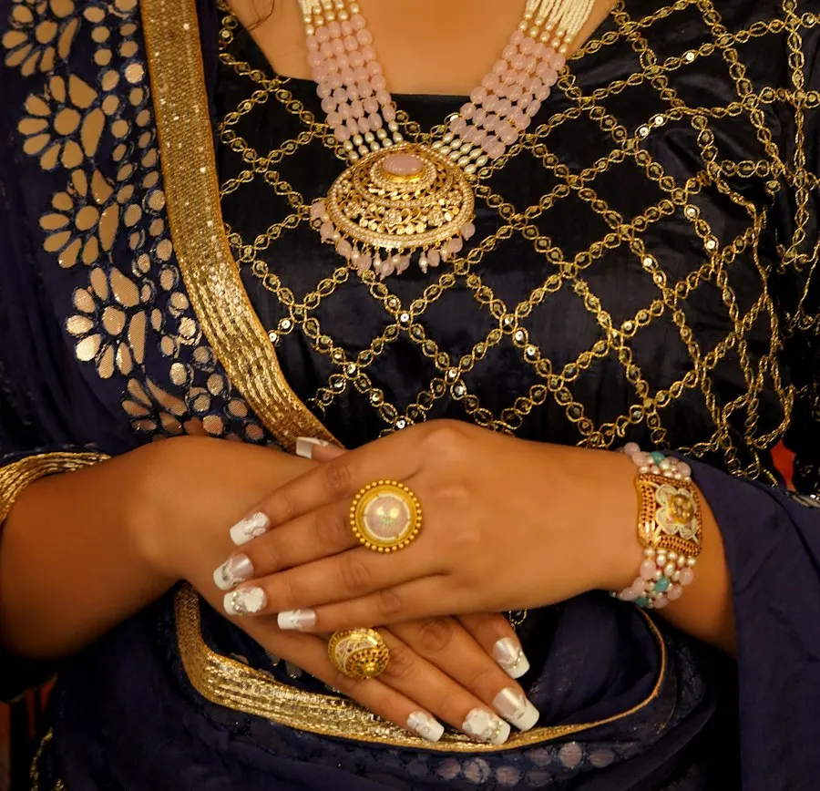 Festive Black Gold Chaniya Choli - Garba-Night Ready