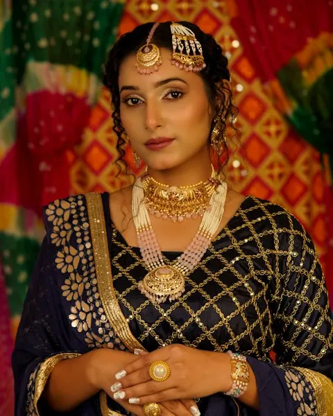 Festive Black Gold Chaniya Choli - Garba-Night Ready