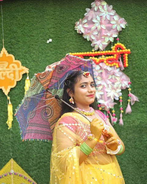 Regal Yellow Chaniya Choli - Navratri Colour Pop