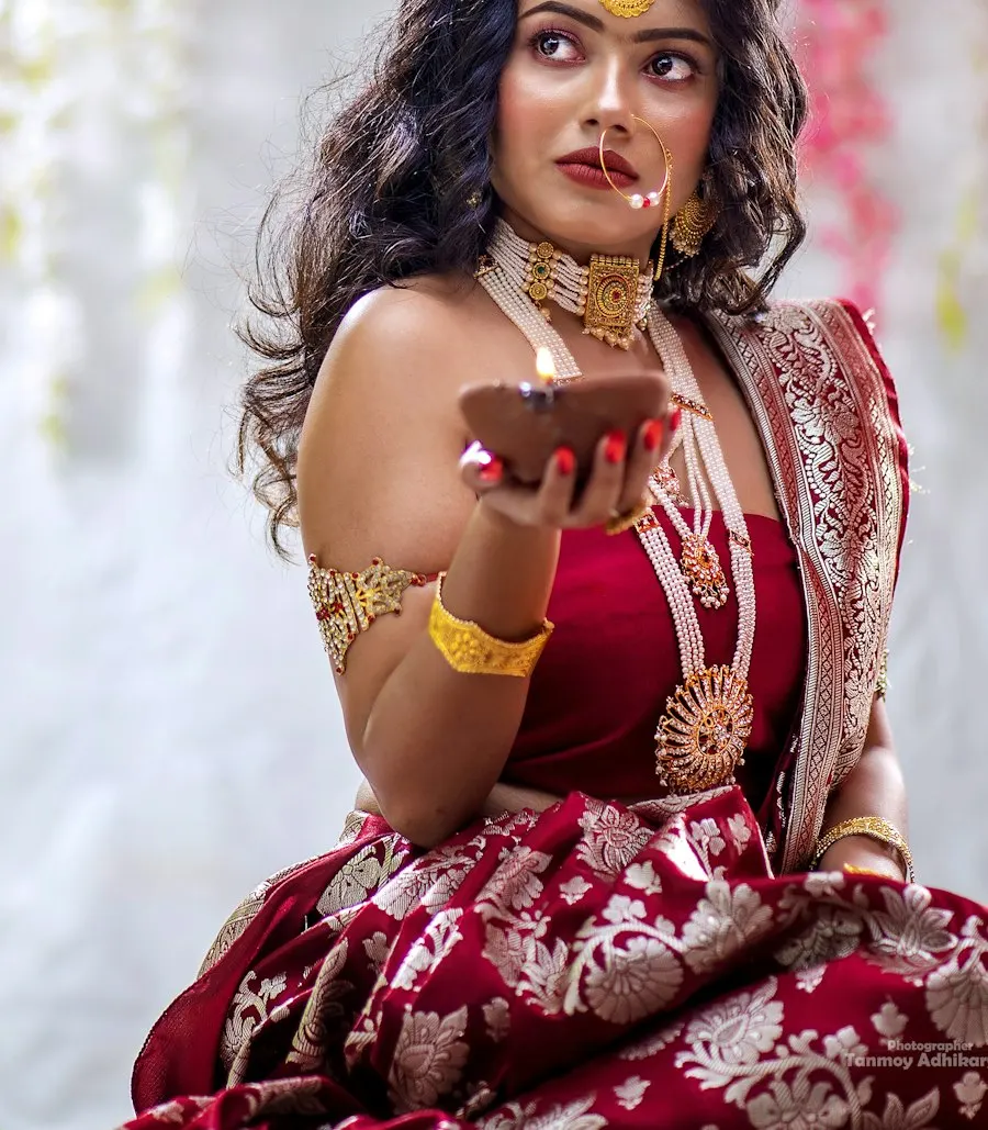 Radiant Red Lehenga Choli - Pooja to Party Ready