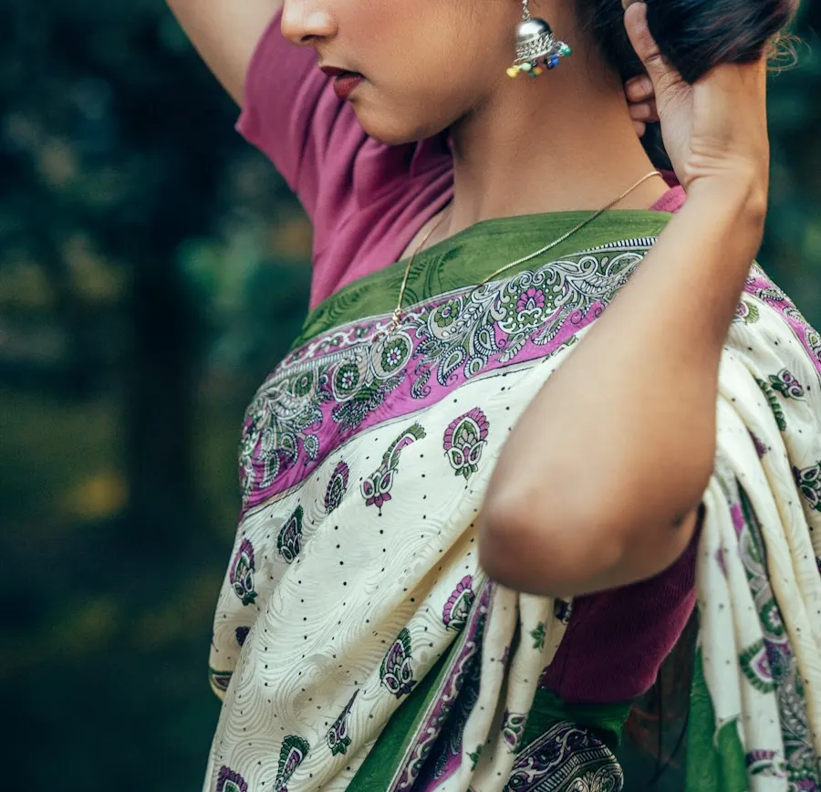 Royal White Tissue Saree - Pooja to Party Ready