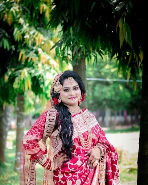 Royal Red Banarasi Saree - Rooted in Tradition