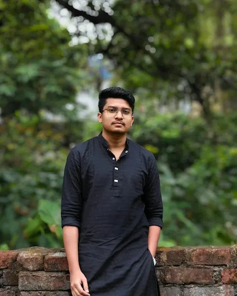Radiant Black Block-Print Cotton Kurta Set - Timeless Tradition