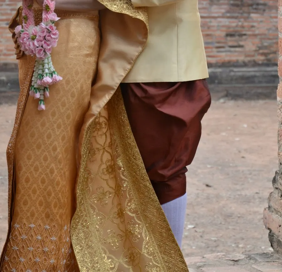 Festive Gold Couple Ethnic Set - Diwali Family Favourite