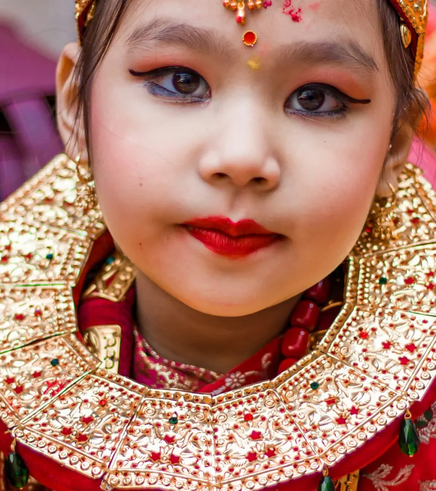 Kids Crepe Chaniya Choli - Dandiya Star Look