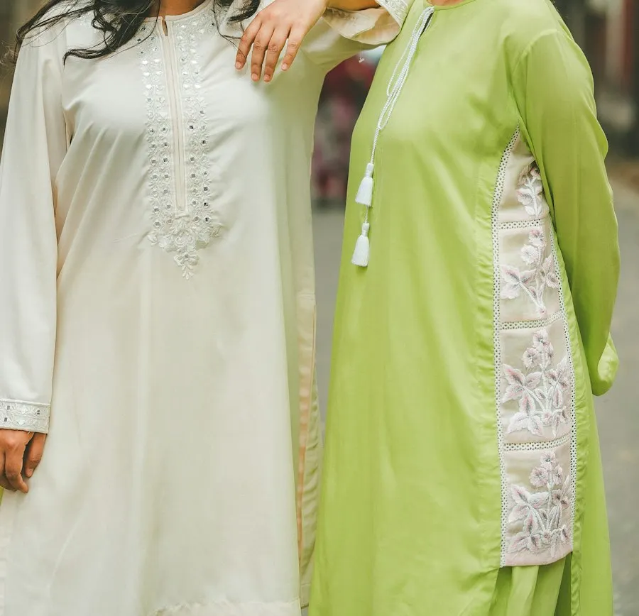 Embroidered Silk Blend Kurta Set - Insta-Ready Look