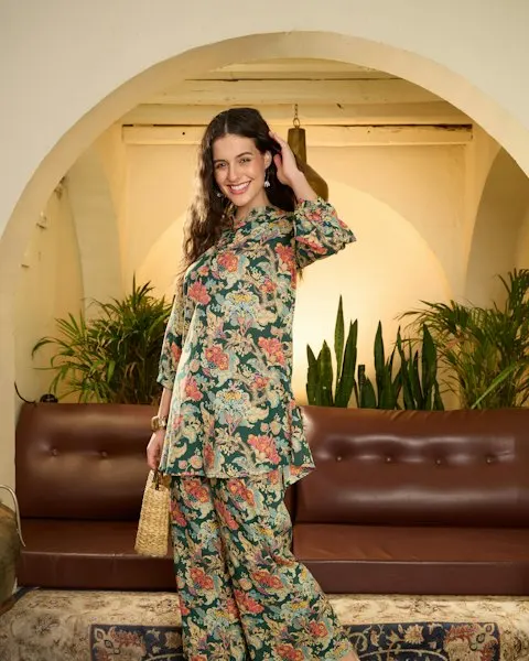 Floral Cotton Kurta Set - Your New Favourite